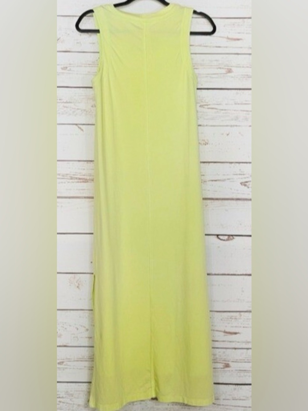 Lululemon All Yours Crispin Green Neon Yellow Sleeveless
Maxi Tank Dress NWOT - Picture 2 of 7
